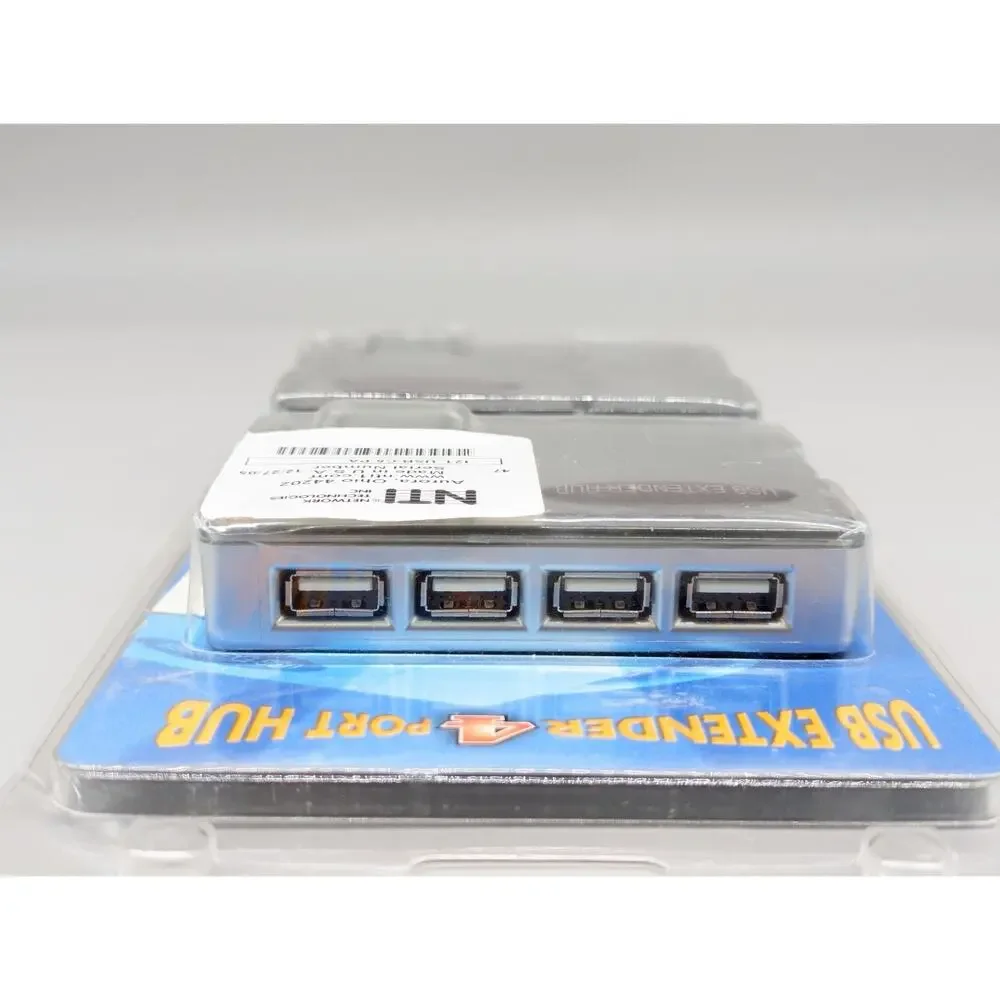 USB Extender 150ft 4 Port Cat 5/5e/6 Plug & Play Extender Hub Tested